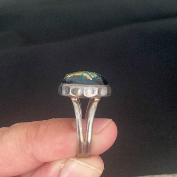 Iridescent Silver Ring NASA - Picture 9 of 11